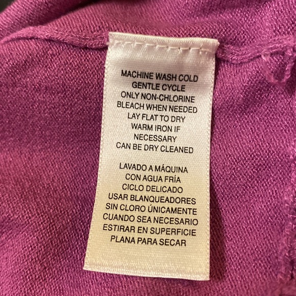 Anne Klein NWT Cardigan Set With Matching Tank Top, 1X, 66% Rayon, 34% Nylon - Picture 9 of 9